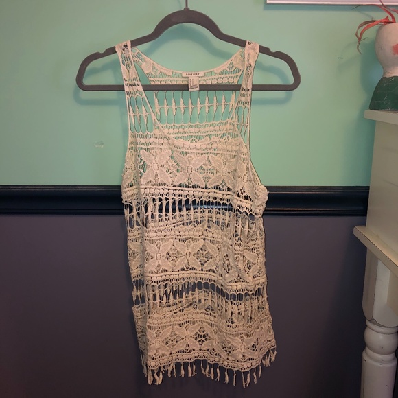 Forever 21 Other - Forever 21 Lace Tank Top